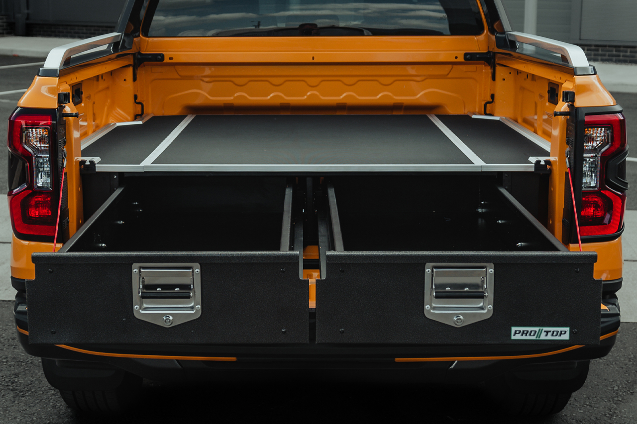 Next-Generation Ford Ranger Drawer System by ProTop