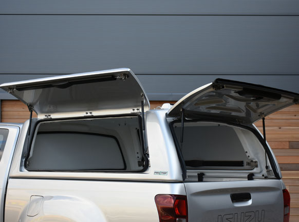 Gullwing Hardtop Canopy for Pickup Trucks
