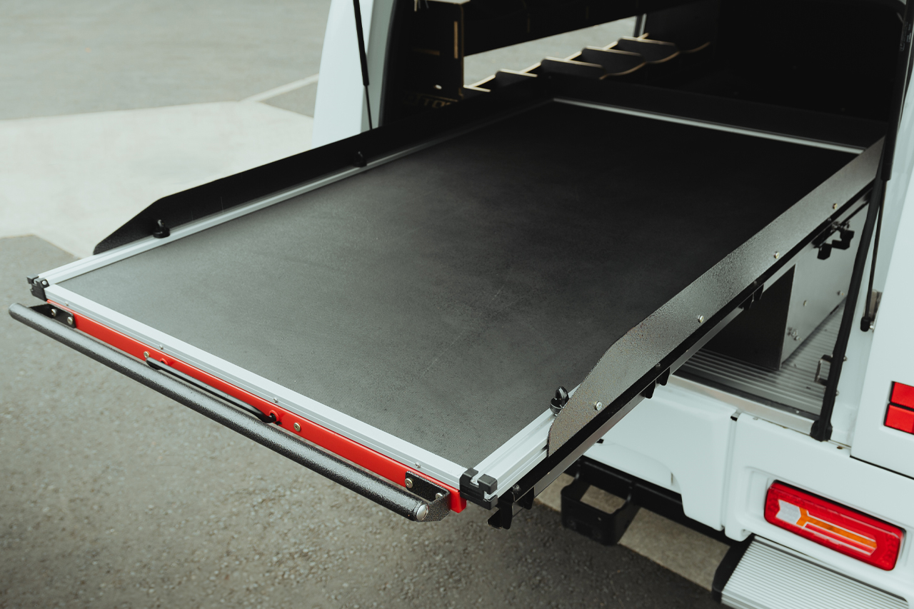 Cargo management system for pickup trucks by ProTop