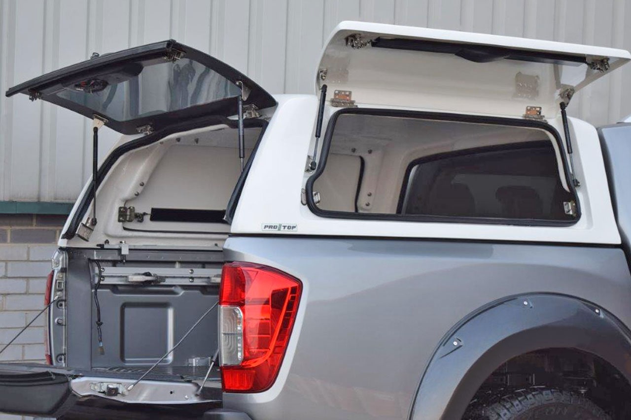 ProTop Nissan Navara Gullwing Hardtop Canopy