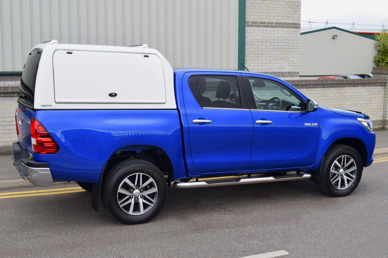 Toyota Hilux High Roof ProTop Gullwing Canopy