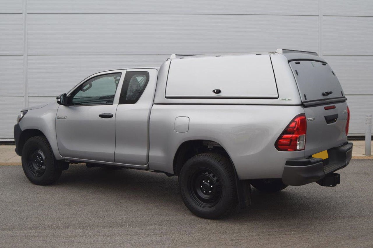 Toyota Hilux Mid Roof Gullwing Canopy